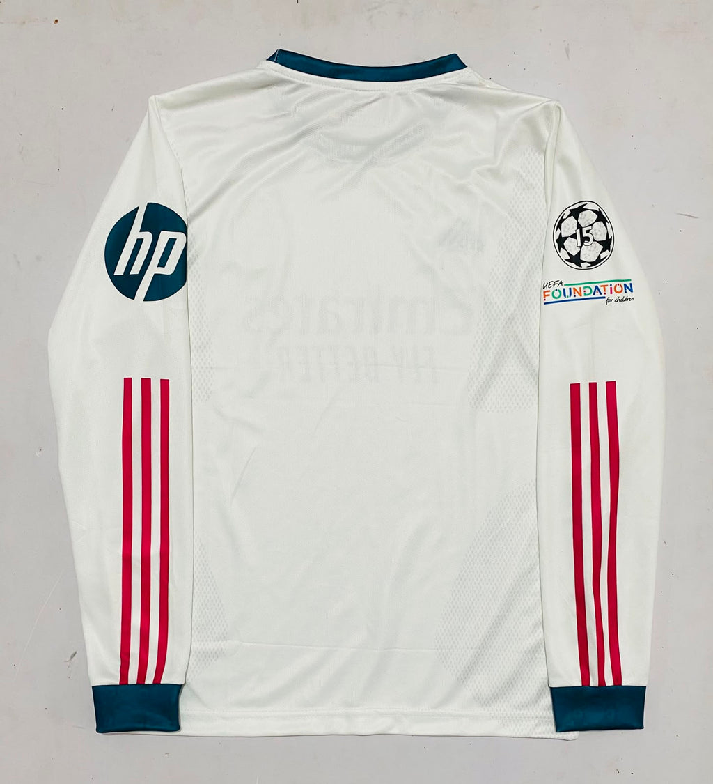 REAL MADRID 2026 - 2027 HOME JERSEY WITHOUT NAME  FULL SLEEVE EMBROIDERY