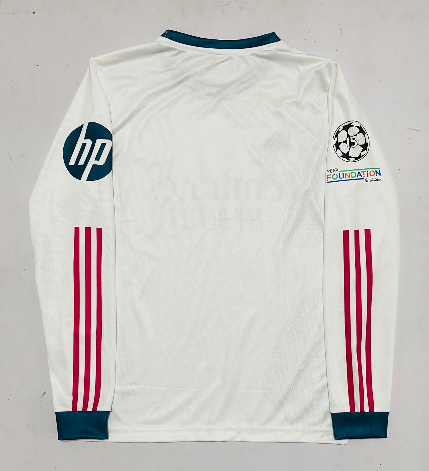 REAL MADRID 2026 - 2027 HOME JERSEY WITHOUT NAME  FULL SLEEVE EMBROIDERY
