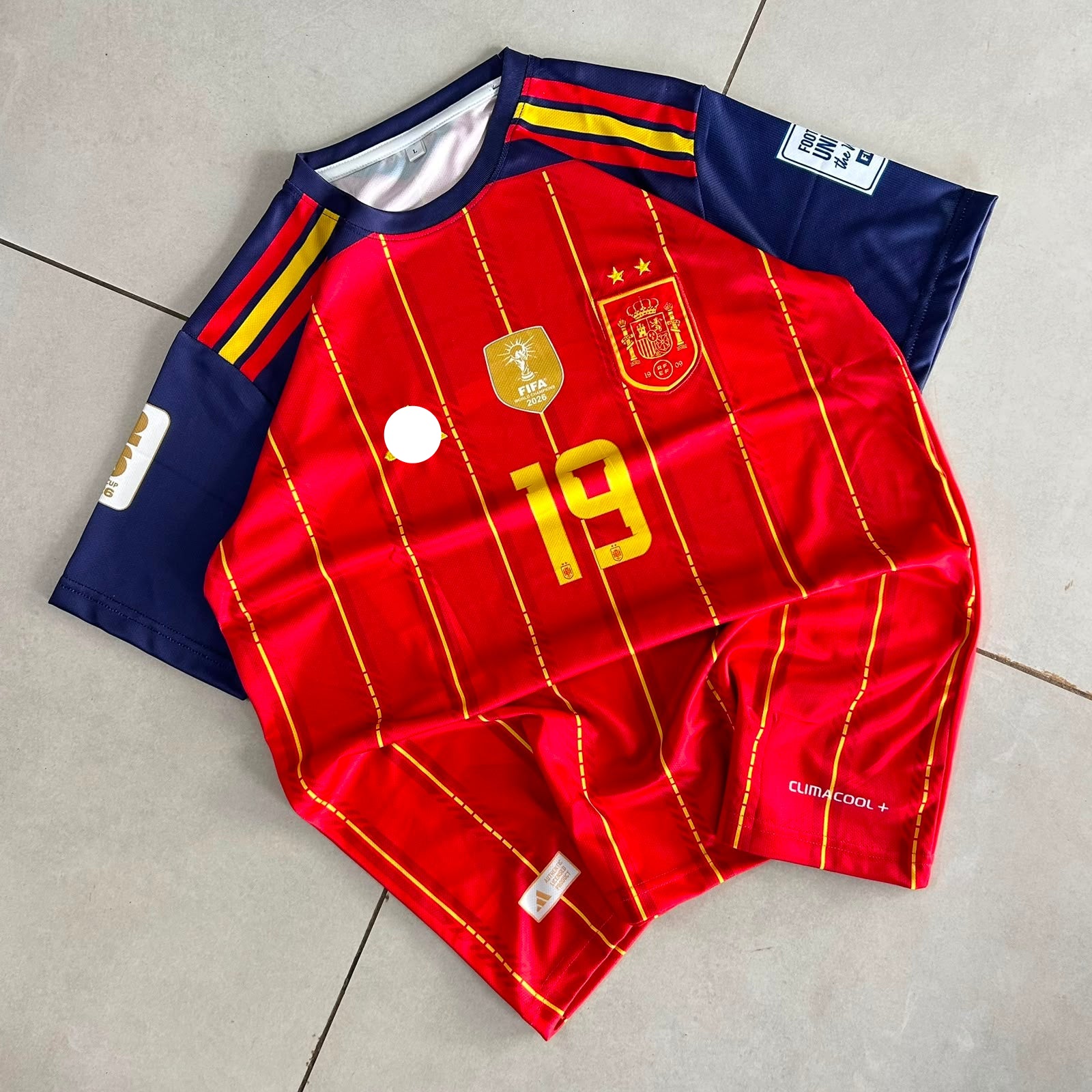 SPAIN 2026 HOME JERSEY 2 STAR PREMIUM EMBROIDERY LAMINE YAMAL