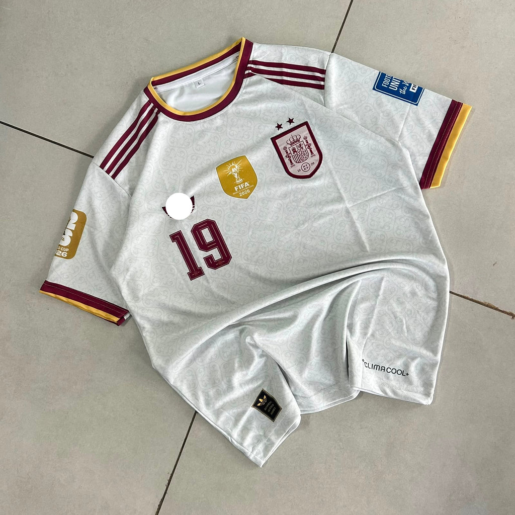 SPAIN 2026 WORLD CUP 2 STAR AWAY JERSEY PREMIUM EMBROIDERY LAMINE YAMAL