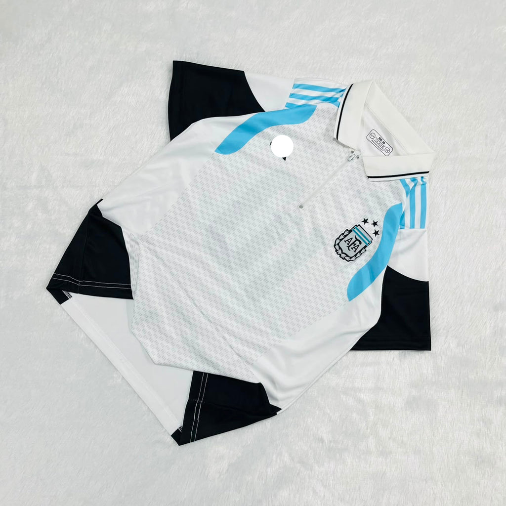 ARGENTINA 2026 TRAINING KIT MESSI POLO SIGNATURE EMBROIDERY PREMIUM
