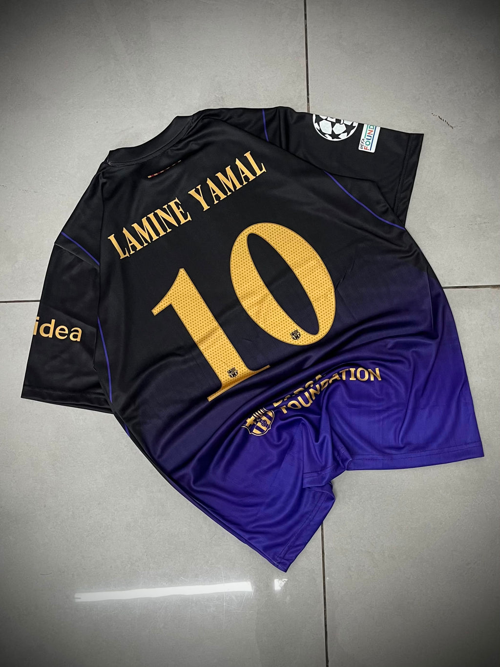 FC BARCELONA 2026 - 2027 AWAY JERSEY PREMIUM LAMINE YAMAL