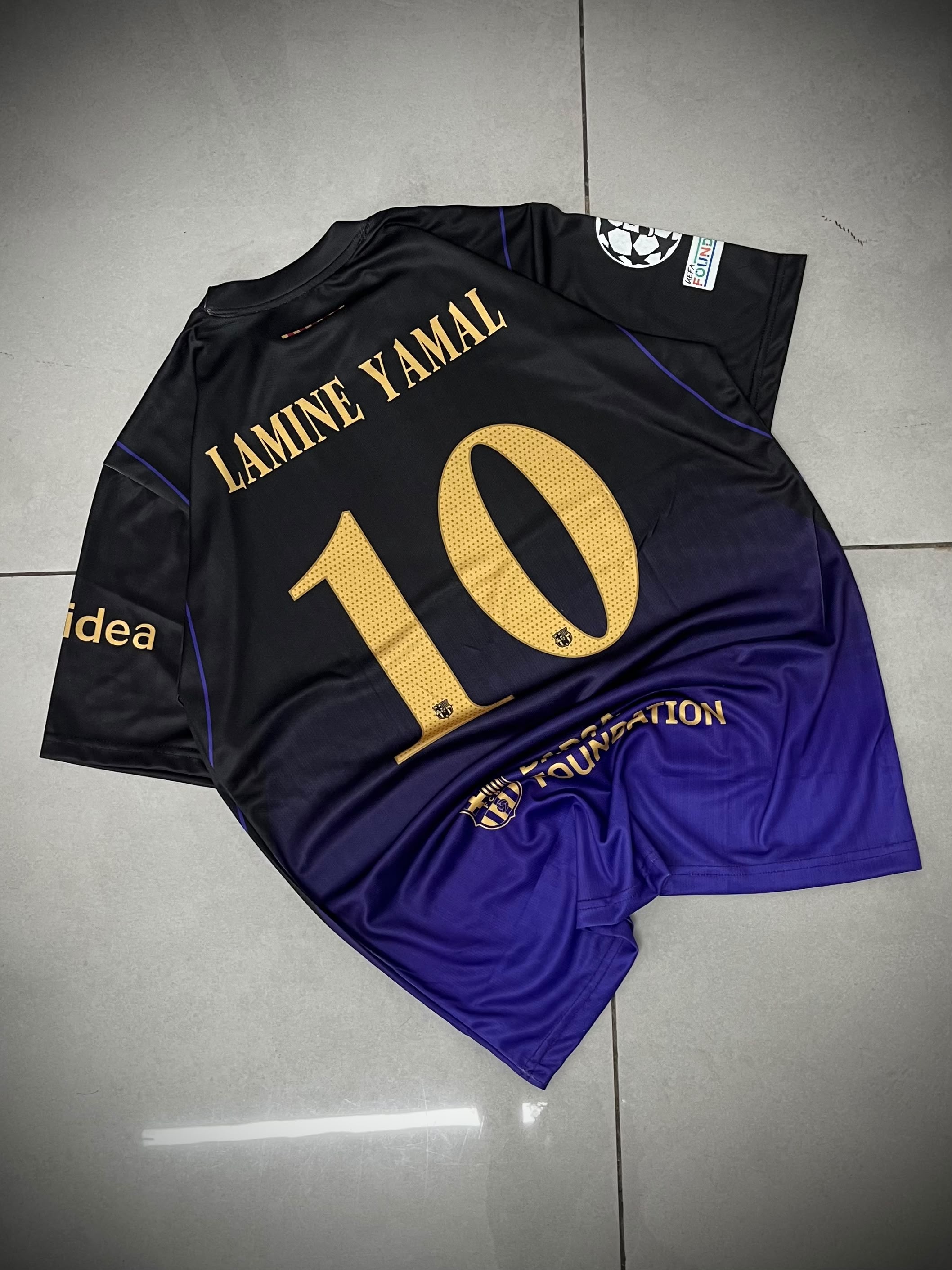 FC BARCELONA 2026 - 2027 AWAY JERSEY PREMIUM LAMINE YAMAL