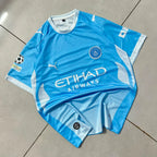 MANCHESTER CITY 2026 - 2027 HOME JERSEY EMBROIDERY HAALAND