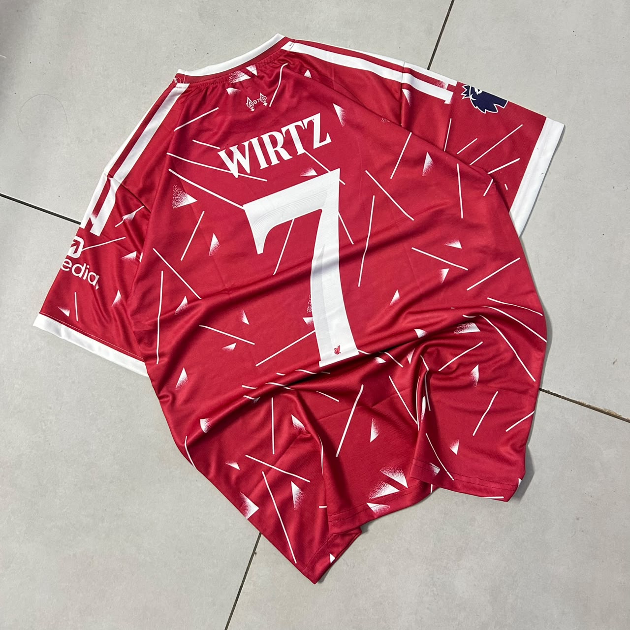 LIVERPOOL 2026 - 2027 HOME JERSEY PREMIUM EMBROIDERY WIRTZ