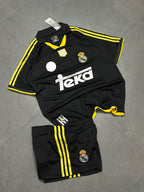 REAL MADRID 1999 - 2000 RETRO AWAY KIT SET IMPORTED