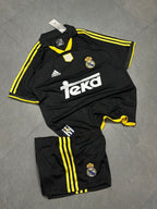 REAL MADRID 1999 - 2000 RETRO AWAY KIT SET IMPORTED