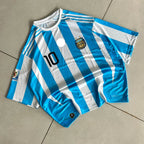 ARGENTINA 2010 RETRO HOME JERSEY OVERSIZED MESSI