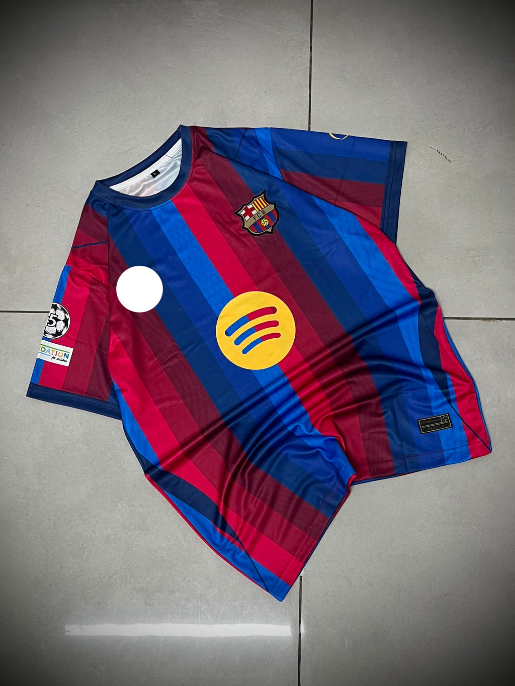 FC BARCELONA 2026 - 2027 HOME JERSEY PREMIUM EMBROIDERY LAMINE YAMAL