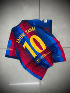 FC BARCELONA 2026 - 2027 HOME JERSEY PREMIUM EMBROIDERY LAMINE YAMAL