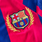 FC BARCELONA 2010 - 2011 RETRO HOME JERSEY PREMIUM EMBROIDERY RONALDINHO