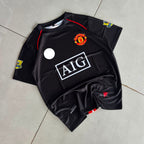 MANCHESTER UNITED 2007 - 2008 RETRO AWAY JERSEY PREMIUM RONALDO