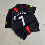 MANCHESTER UNITED 2007 - 2008 RETRO AWAY JERSEY PREMIUM RONALDO