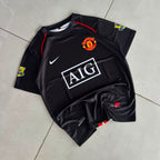 MANCHESTER UNITED 2007 - 2008 RETRO AWAY JERSEY PREMIUM RONALDO