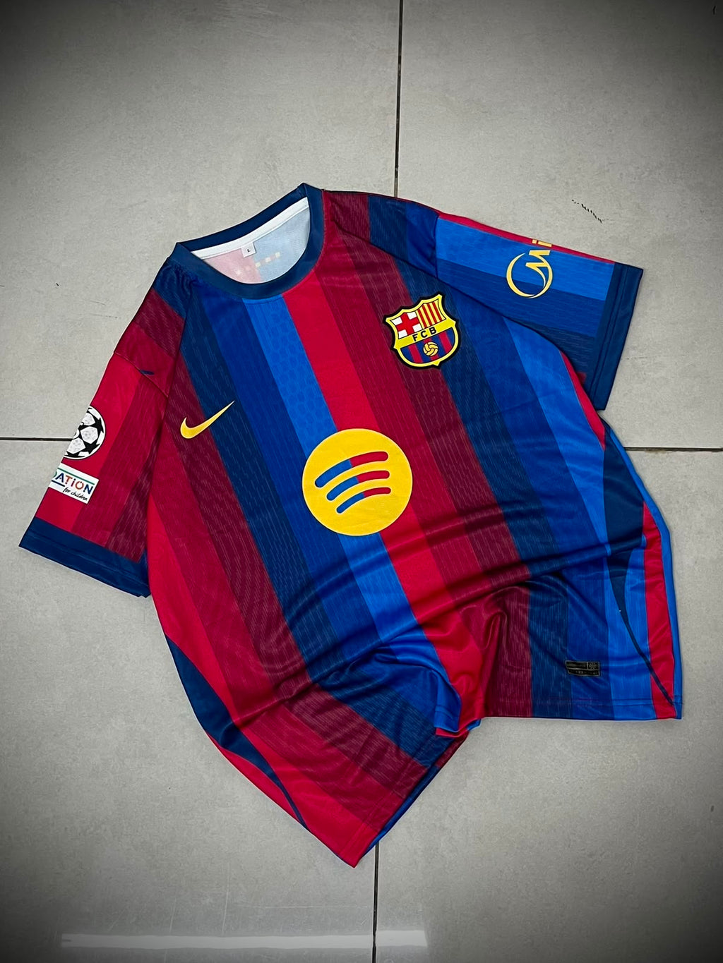 FC BARCELONA 2026 - 2027 HOME JERSEY PREMIUM PEDRI