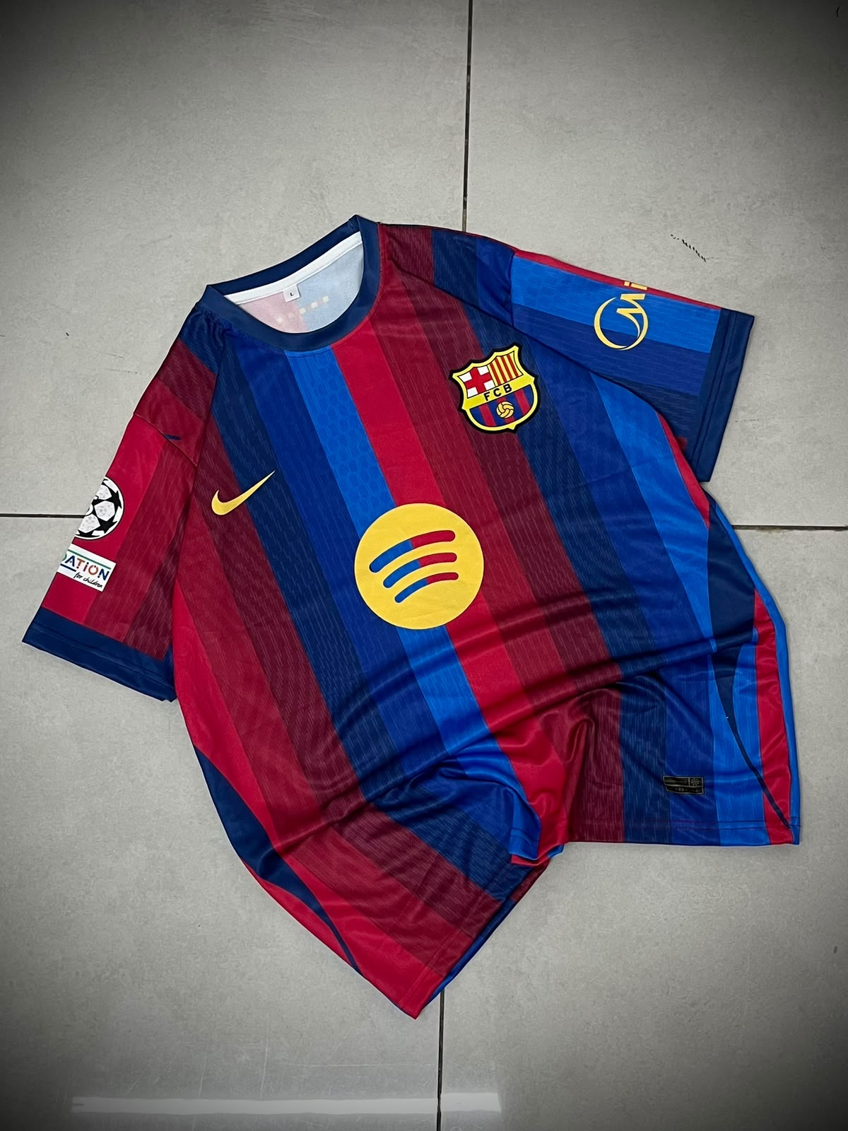 FC BARCELONA 2026 - 2027 HOME JERSEY PREMIUM PEDRI