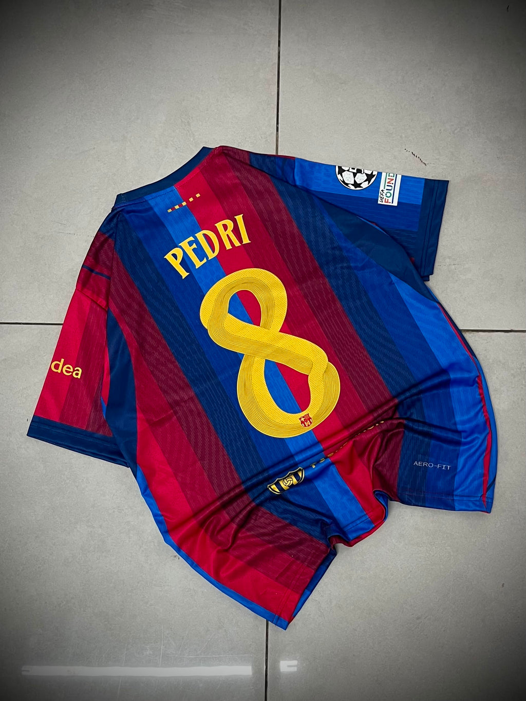 FC BARCELONA 2026 - 2027 HOME JERSEY PREMIUM PEDRI