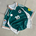 GERMANY 2000 - 2002 RETRO HOME JERSEY COLLAR FIVE SLEEVE MATTHAUS