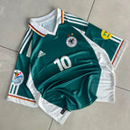 GERMANY 2000 - 2002 RETRO HOME JERSEY COLLAR FIVE SLEEVE MATTHAUS