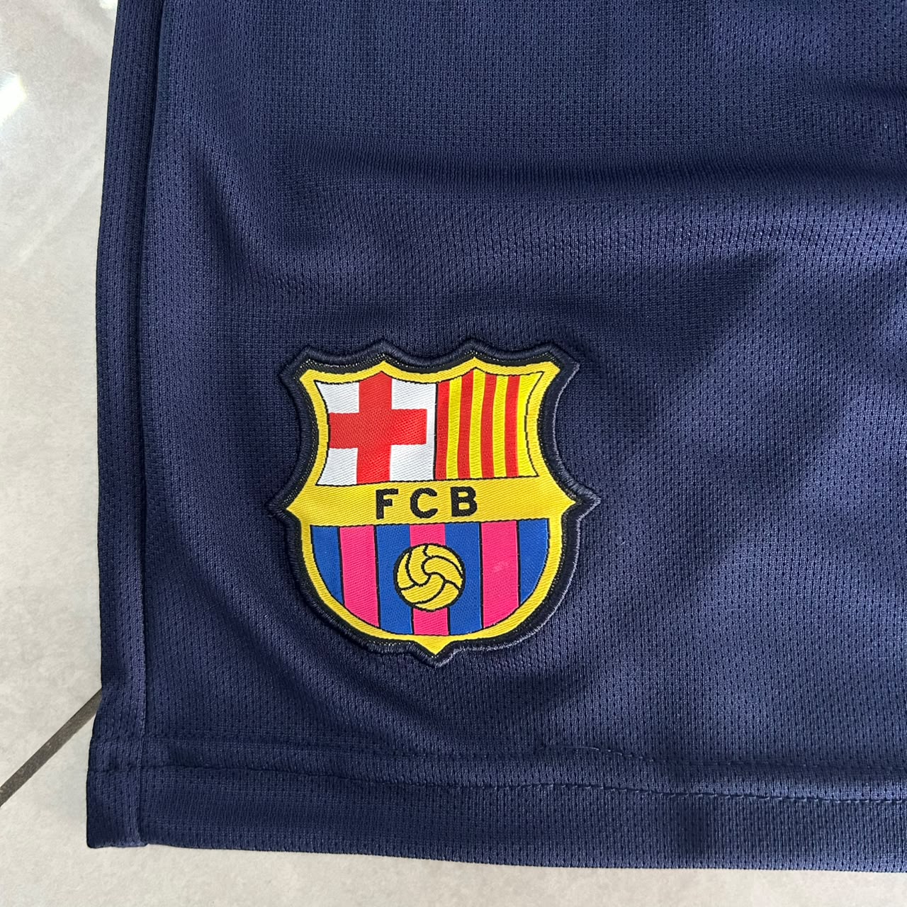 FC BARCELONA EMBROIDERY SHORTS