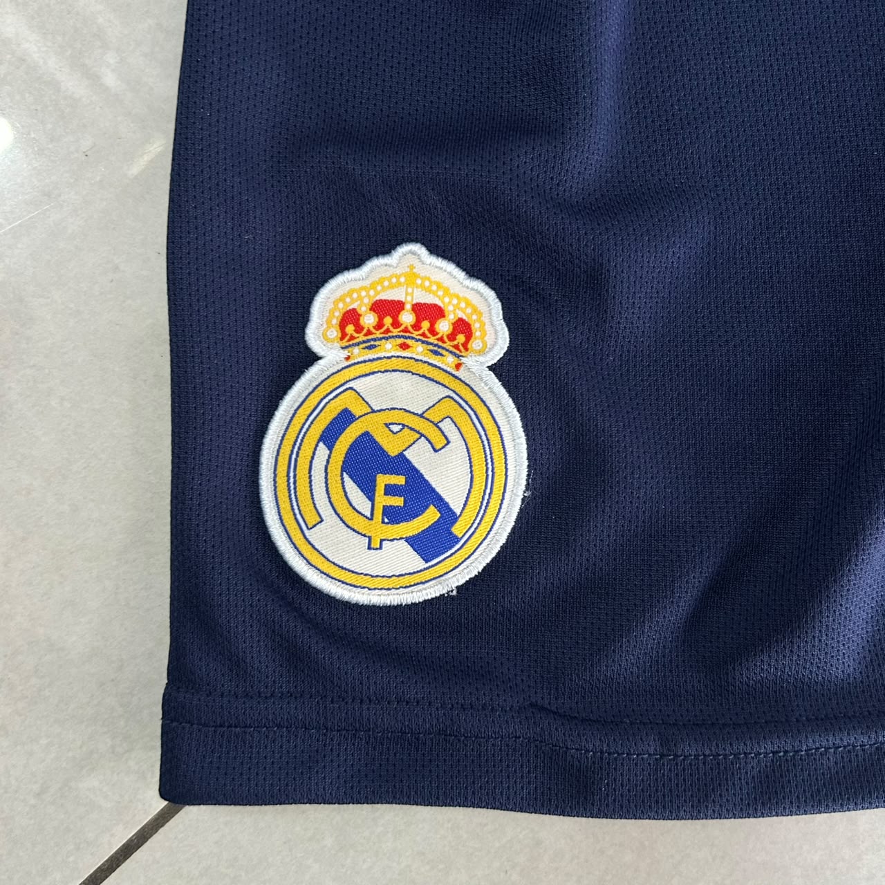 REAL MADRID EMBROIDERY SHORTS