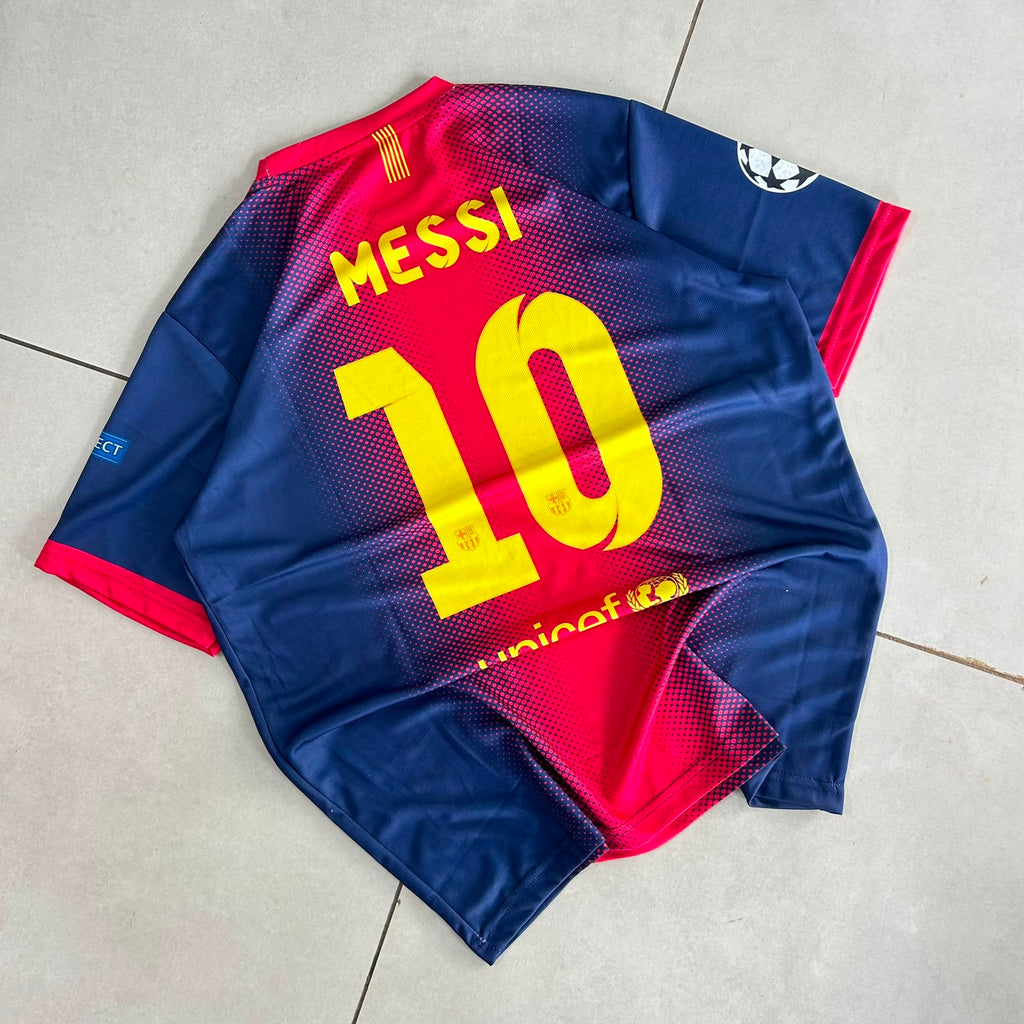 FC BARCELONA 2012 - 2013 RETRO HOME JERSEY PREMIUM MESSI
