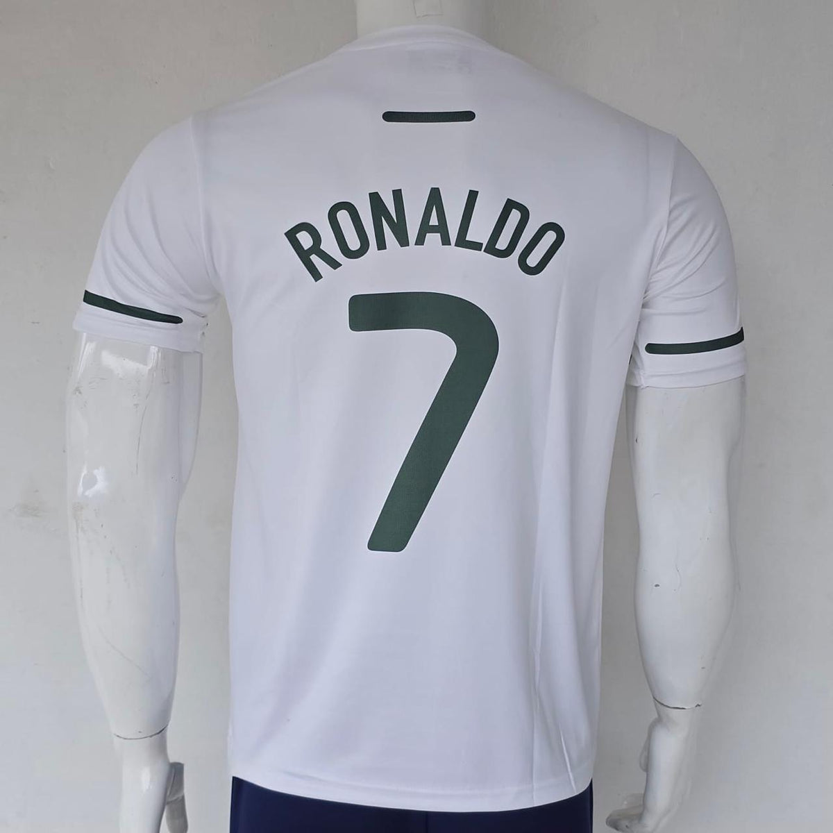 PORTUGAL 2010 AWAY JERSEY EMBROIDERY RONALDO