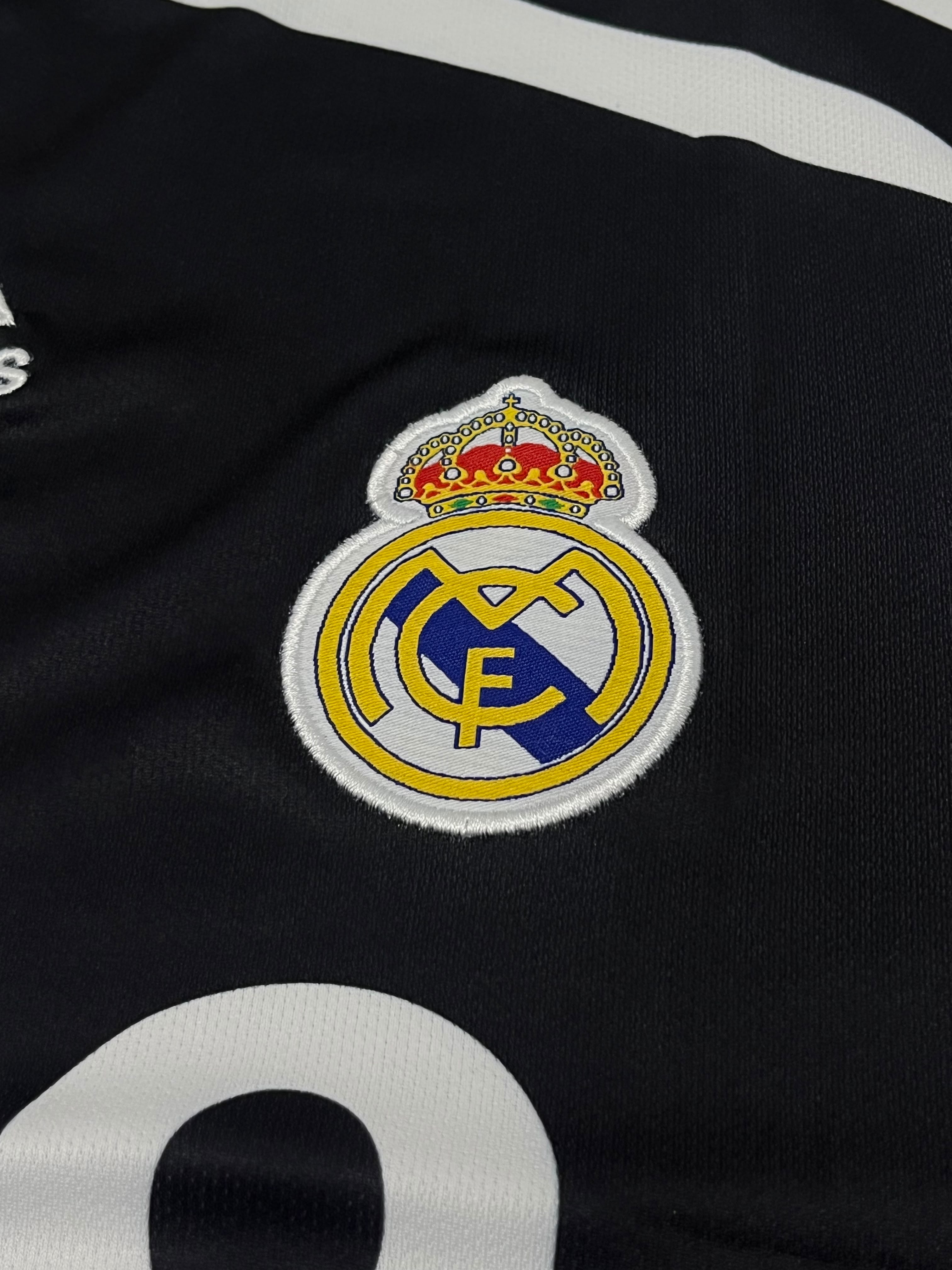 REAL MADRID 2006 - 2007 AWAY JERSEY PREMIUM EMBRODIERY BECKHAM