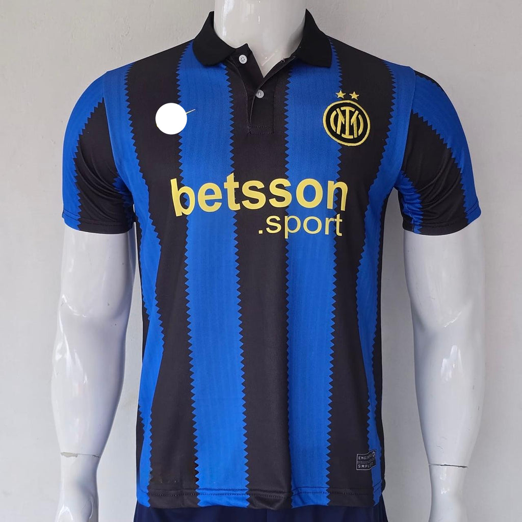 INTER MILAN 2026 - 2027 HOME JERSEY COLLAR EMBROIDERY