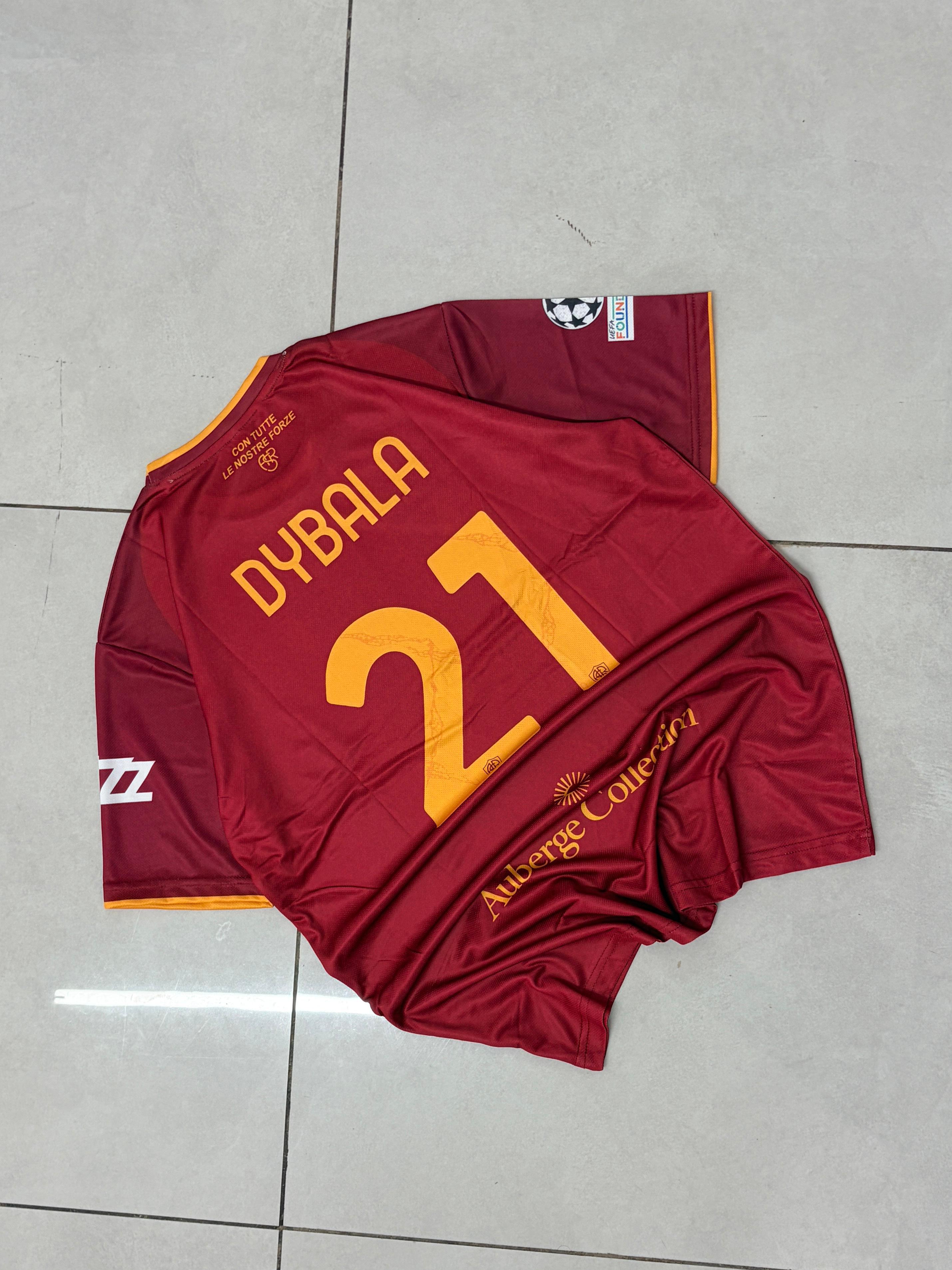 AS ROMA 2026 - 2027 HOME JERSEY PREMIUM DYBALA