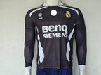 REAL MADRID 2006- 2007 RETRO AWAY JERSEY EMBROIDERY FULL SLEEVE BECKHAM