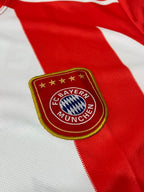 BAYERN MUNICH 2010 - 2011 RETRO HOME JERSEY PREMIUM EMBROIDERY ROBBEN