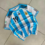 ARGENTNA 2006 RETRO HOME JERSEY PREMIUM EMBROIDERY MESSI