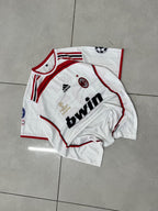 AC MILAN 2006 - 2007 RETRO AWAY JERSEY PREMIUM EMBROIDERY KAKA