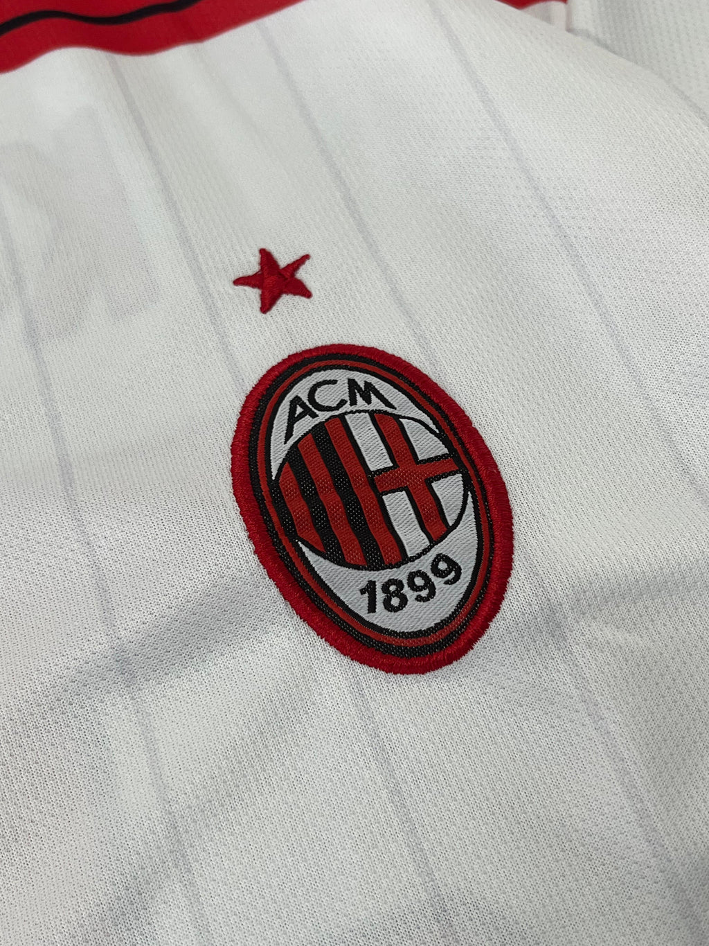 AC MILAN 2006 - 2007 RETRO AWAY JERSEY PREMIUM EMBROIDERY KAKA