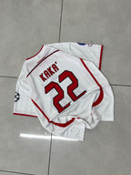 AC MILAN 2006 - 2007 RETRO AWAY JERSEY PREMIUM EMBROIDERY KAKA