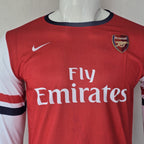 ARSENAL 2012 - 2014 HOME JERSEY FULL SLEEVE EMBROIDERY V.PERSIE