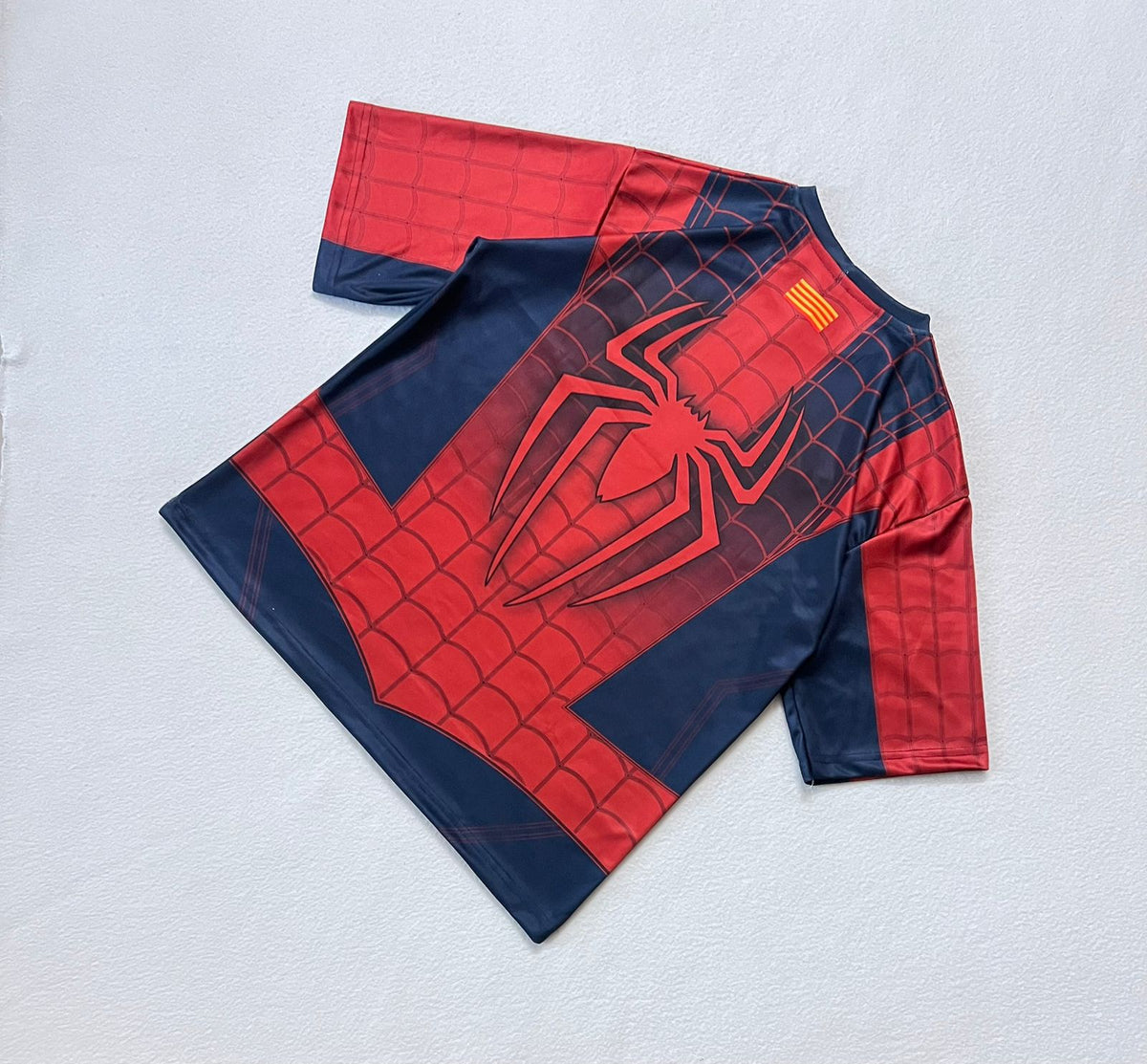 FC BARCELONA x SPIDER MAN SPECIAL EDITION FIVE SLEEVE EMBROIDERY JERSEY