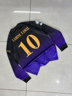 FC BARCELONA 2026 - 2027 FULL SLEEVE AWAY JERSEY EMBROIDERY LAMINE YAMAL