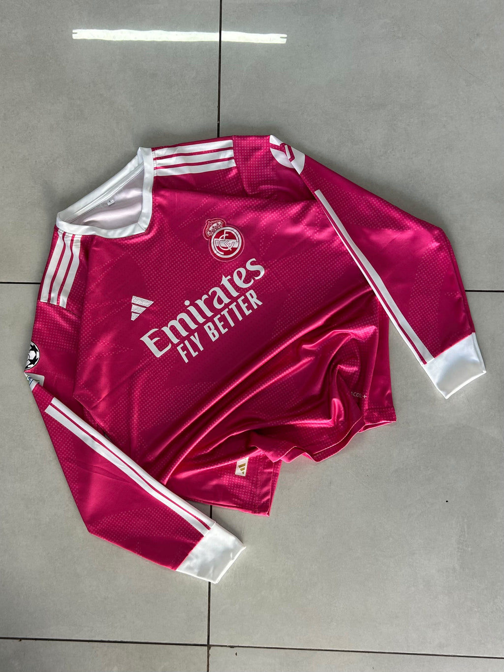 REAL MADRID 2026 - 2027 FULL SLEEVE THIRD JERSEY EMBROIDERY MBAPPE