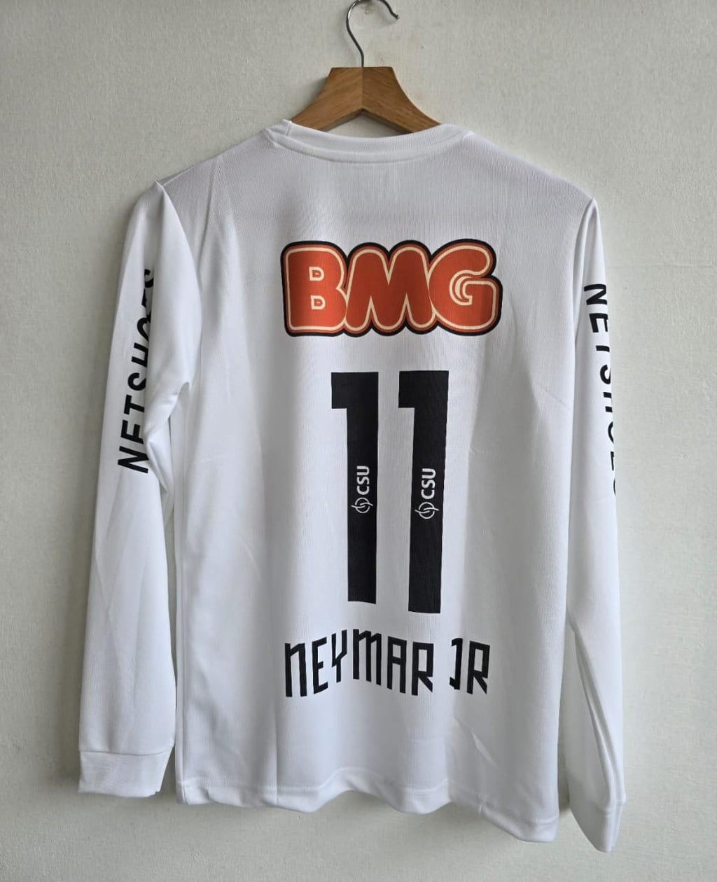 SANTOS 2011 - 2012 FULL SLEEVE HOME JERSEY EMBROIDERY NEYMAR