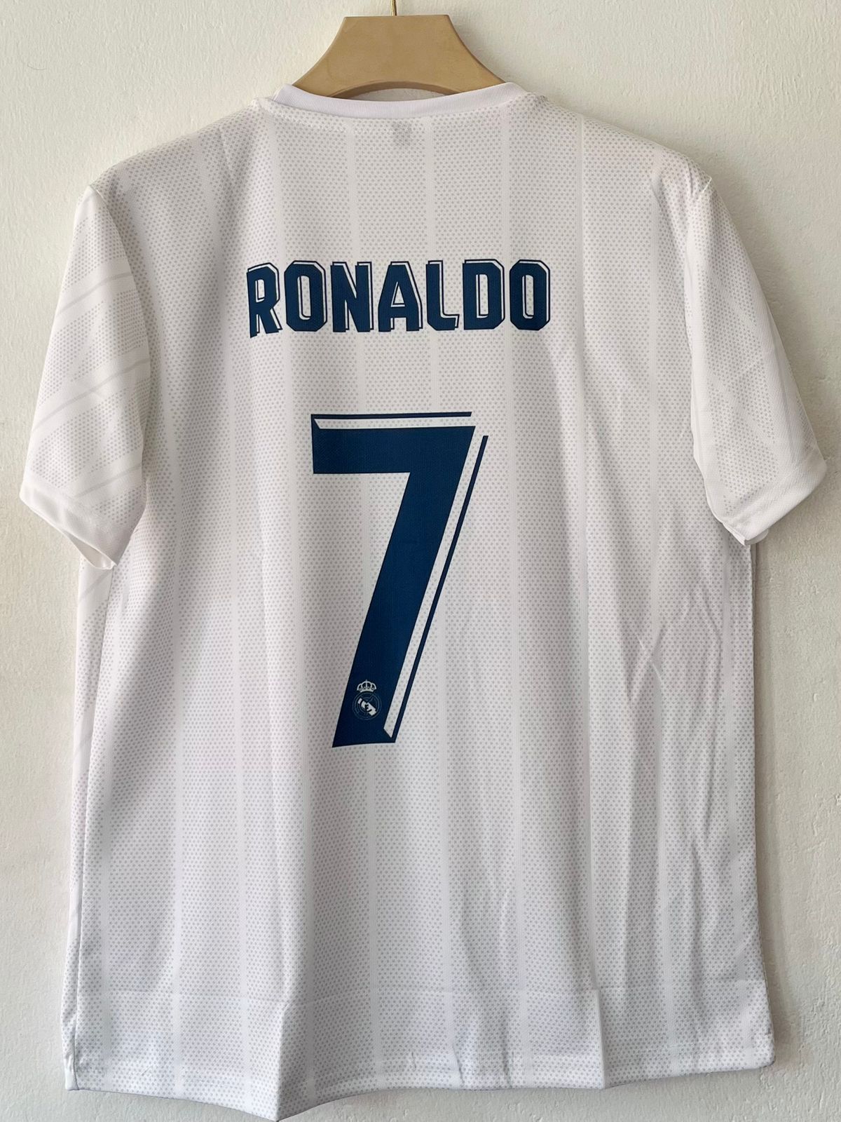 Real Madrid 2018 Home Jersey UCL Retro - Ronaldo – Offside Club