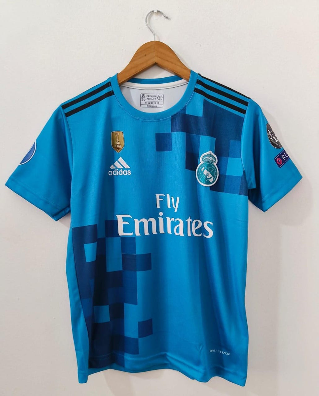 REAL MADRID 2017/2018 EMBROIDERY THIRD KIT RONALDO