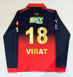 RCB 2026 COLLAR FULL SLEEVE EMBROIDERY VIRAT KOHLI