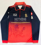 RCB 2026 COLLAR FULL SLEEVE EMBROIDERY VIRAT KOHLI
