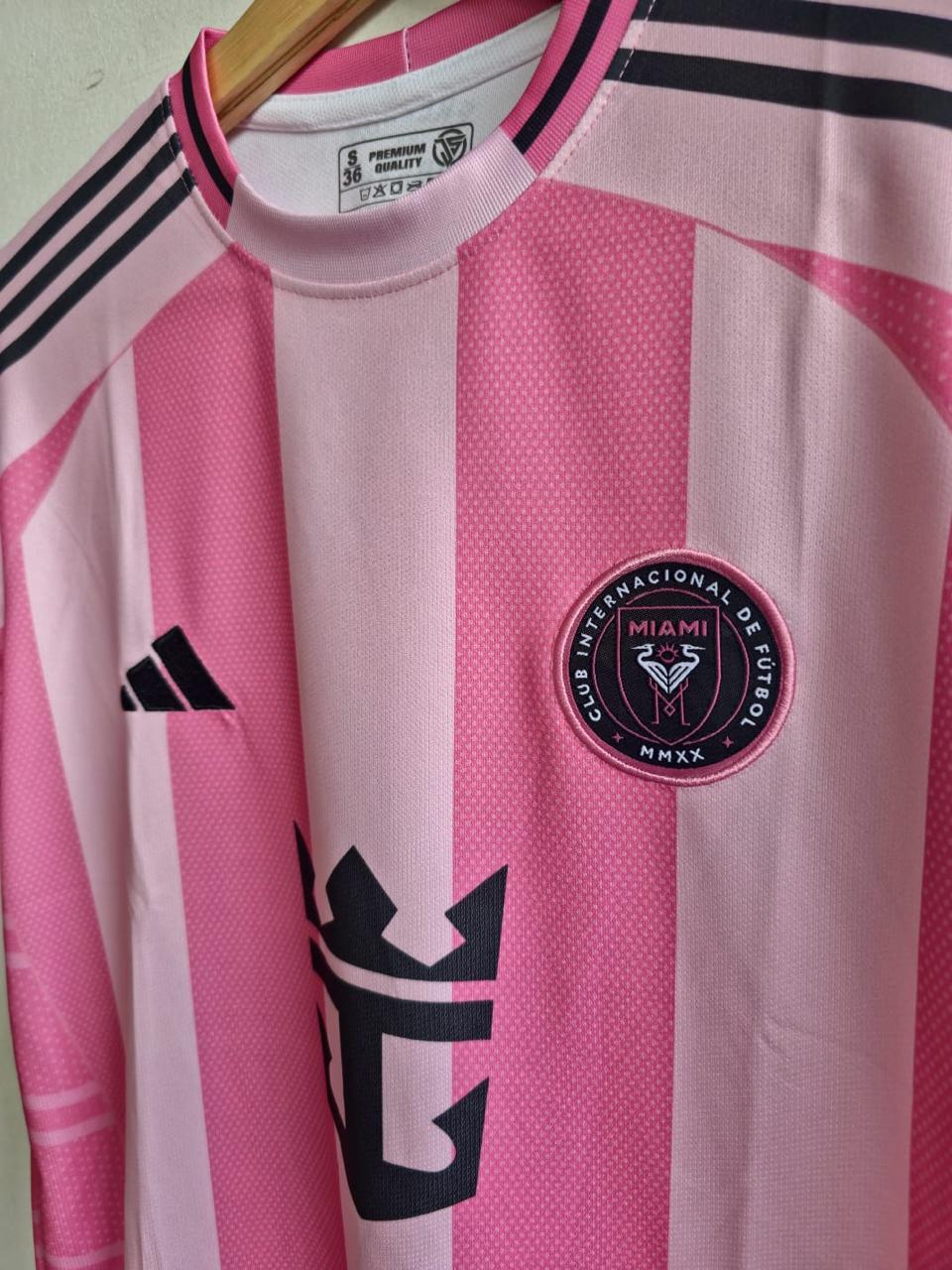 INTER MIAMI 2025 - 2026 EMBROIDERY HOME JERSEY
