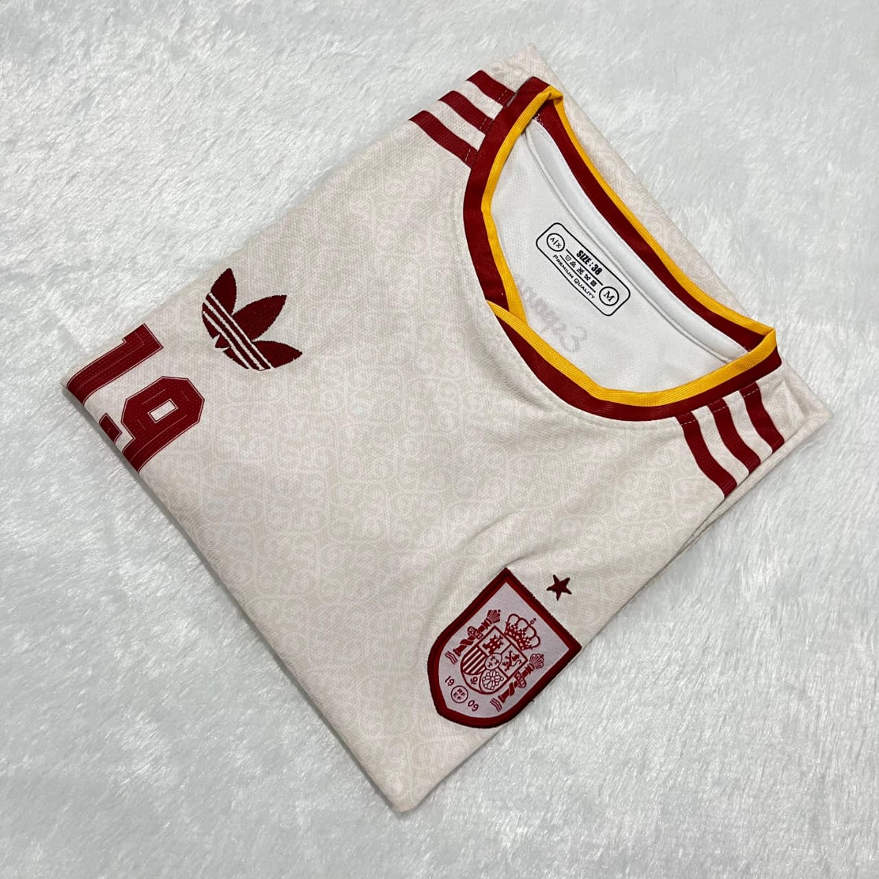 SPAIN 2026 WORLD CUP AWAY JERSEY SIGNATURE EMBROIDERY LAMINE YAMAL