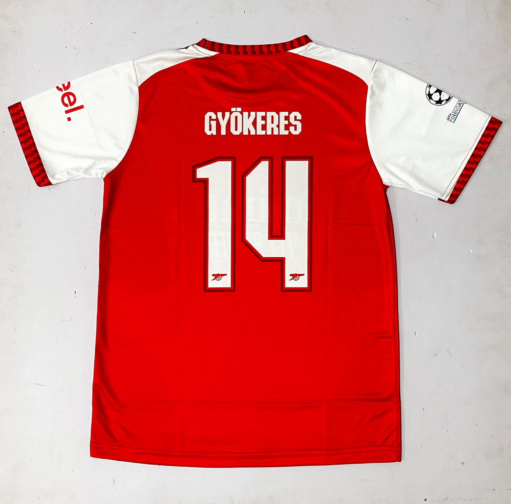 ARSENAL 2026 - 2027 HOME JERSEY EMRBOIDERY GYOKERES