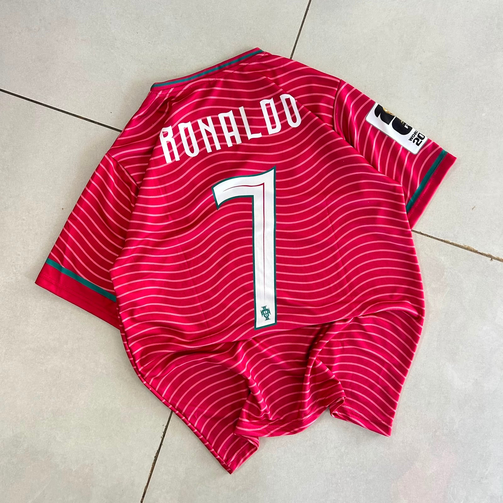 PORTUGAL 2026 HOME JERSEY EMBROIDERY PREMIUM RONALDO