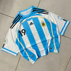 ARGENTINA 2006 RETRO FIVE SLEEVE HOME JERSEY MESSI